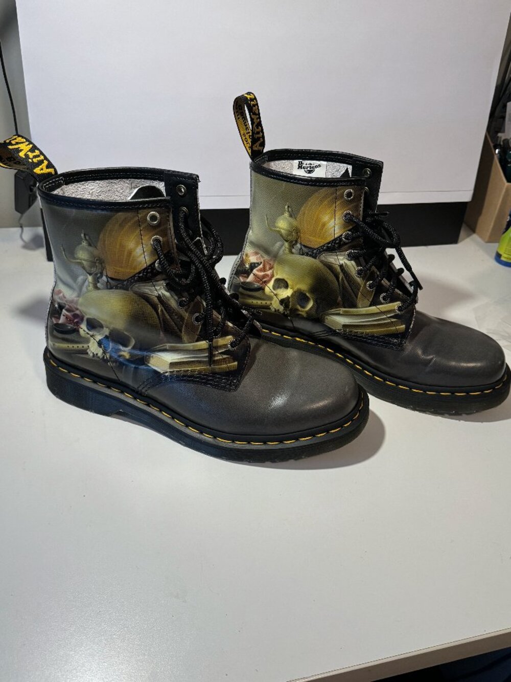 Dr. Martens The National Gallery 1460 Harmen Steenwyck Leather Boots